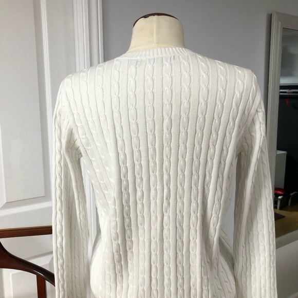 White knit sweater - Picture 3 of 4